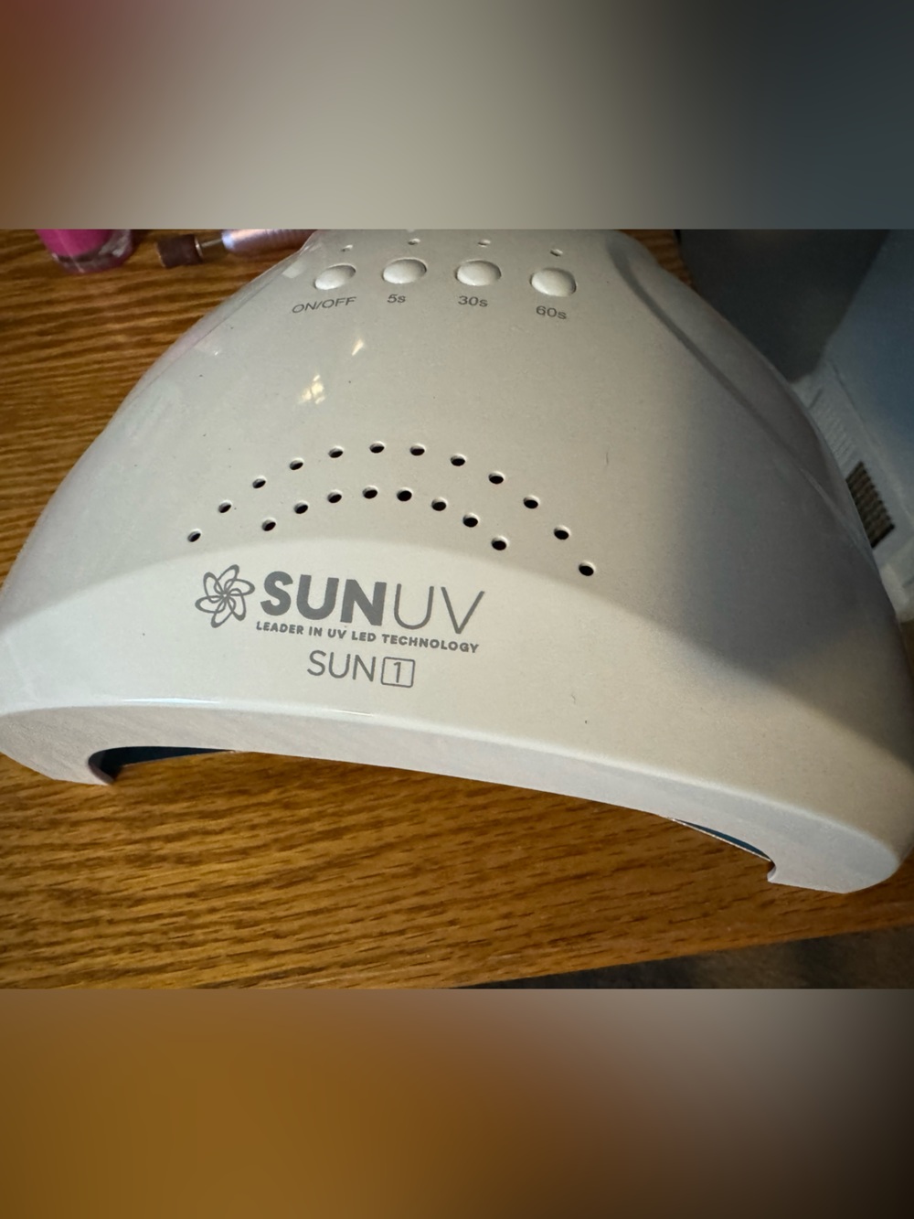 White UV Nail Lamp - SUN1 Professional Curing Light